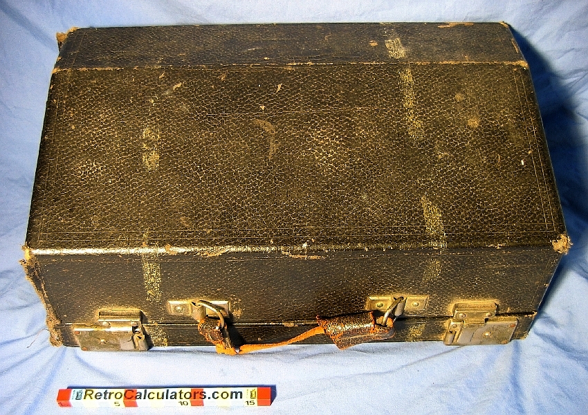 Tiger Japanese Mechanical Calculator Case circa 1940